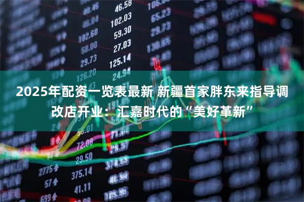 2025年配资一览表最新 新疆首家胖东来指导调改店开业：汇嘉时代的“美好革新”