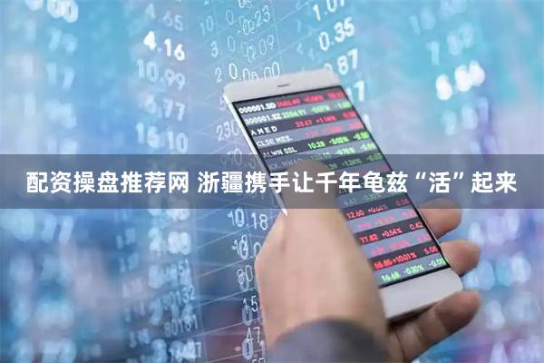 配资操盘推荐网 浙疆携手让千年龟兹“活”起来